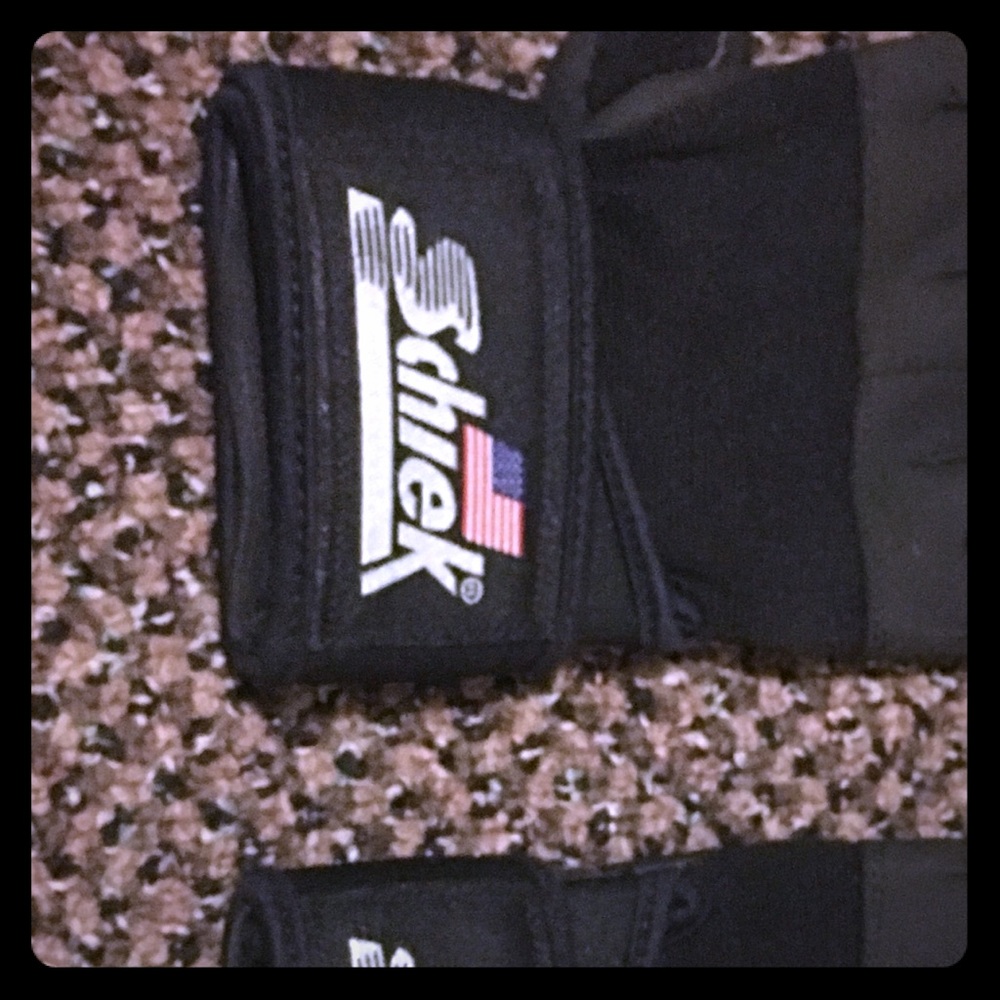 Leather lifting gloves NWT schiek platinum series - Picture 5 of 5